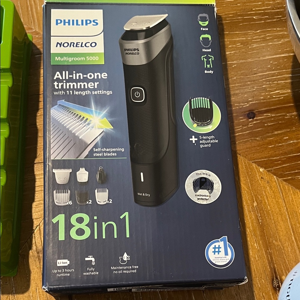 Philips Norelco multiroom 5000 18 in1 5000 All-in-One Trimmer - Black